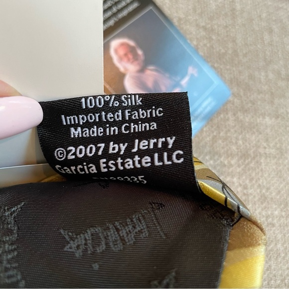 NWT J. Garcia Arches Limited Edition 2007 Silk Men’s Tie Grateful Dead Office - Picture 10 of 11